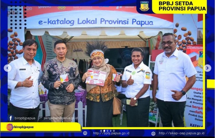 Ikut dalam Pameran UMKM menyambut Hut RI ke 77